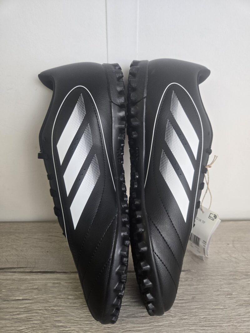 adidas Goletto VIII TF Black White Turf Football Boots UK 10 JP8445