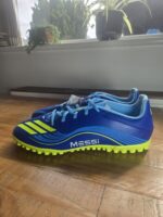 adidas F50 Messi TF Astro Turf Football Boots Royal Blue JQ6614 UK 10.5