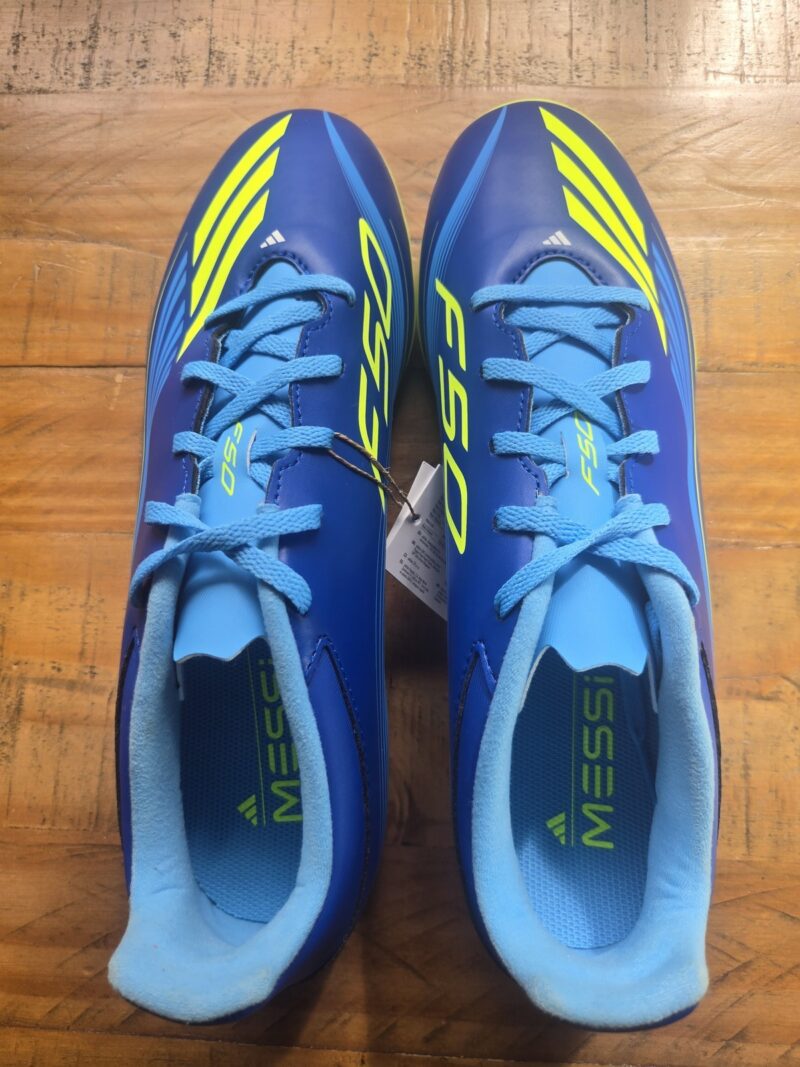 adidas F50 Messi TF Astro Turf Football Boots Royal Blue JQ6614 UK 10.5