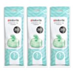 3 x Bundle Brabantia PerfectFit Code S Compostable Bin Bags 3× Packs