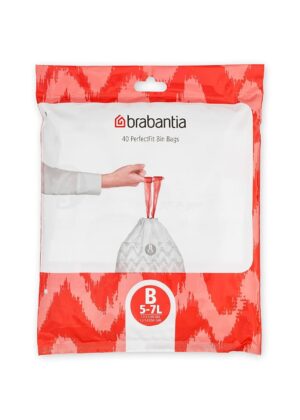Brabantia PerfectFit Code B 5-7L Bin Bags 40