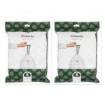2 x Brabantia PerfectFit Code R 36L Bin Bags 2 × Packs