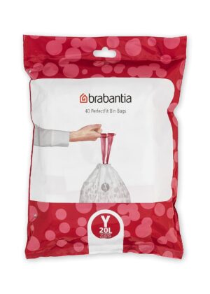 Brabantia PerfectFit Code Y 20L Bin Bags 40