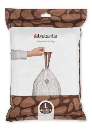 Brabantia PerfectFit Code L 40-45L Bin Bags 40