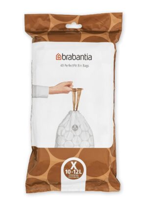 Brabantia PerfectFit Code X 10-12L Bin Bags 40
