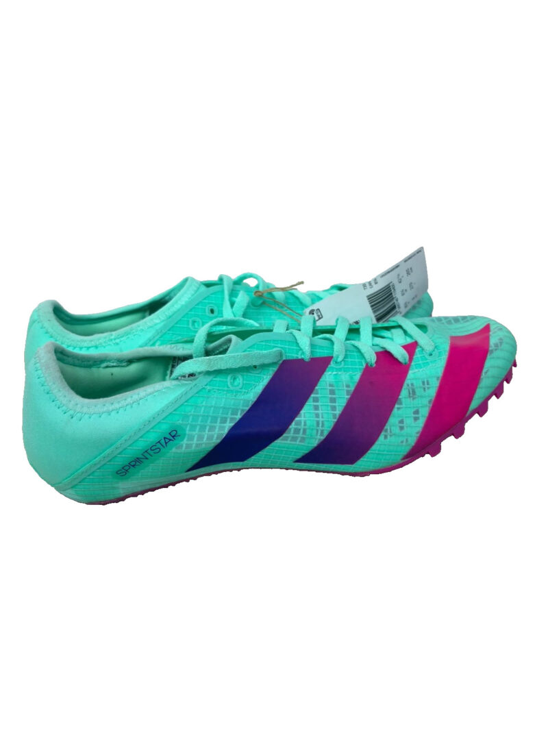 adidas Sprintstar Track Spikes Mint Pink UK 8.5 GV9067