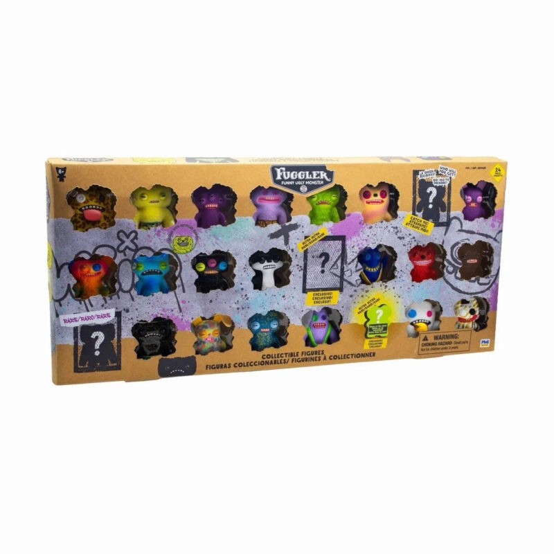 Fugglers Collectable Figures Mystery Toys for Kids Age 6 Plus Gift Box 24 Pack