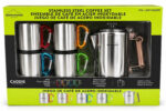 Alpine Mountain Gear 5-piece Stainless Steel 2.1L Coffee Percolator Camping Set