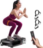 Vibration Plate Exercise Machine for Weight Loss, Lymphatic Drainage, Home Gym