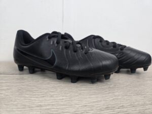 Nike Tiempo Legend 10 Club Kids FG/MG Boots Black UK 1 DV4352-002