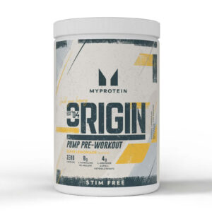 My Protein Origin Pre-Workout Sour Lemonade 750 Gr Zero Caffeine Sealed