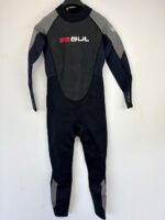 GUL Mens Full Wetsuit 3.2mm Black Grey Red UK M