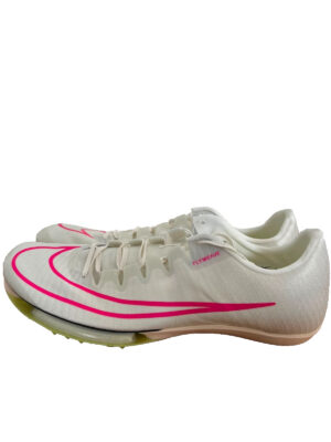 Nike Air Zoom Maxfly Track Field Spike 'Sail Fierce Pink' - Size UK 13 / EU 48.5