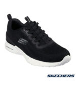 Skechers Men's Dynamite Trainer Skech-Air Memory Foam Black UK 8