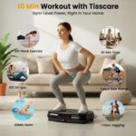 Vibration Plate Exercise Machine for Weight Loss, Lymphatic Drainage, Home Gym