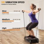 Vibration Plate Exercise Machine for Weight Loss, Lymphatic Drainage, Home Gym