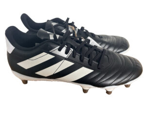 adidas Mens Black & White Kakari SG Rugby Boots IE3204 UK 14