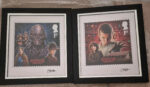 Stranger Things Signed Framed Stamp Eleven and Vecna - Royal Mail Ltd Edition