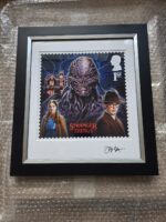 Stranger Things Signed Framed Vecna Stamp Print from Royal Mail - 64 of 150
