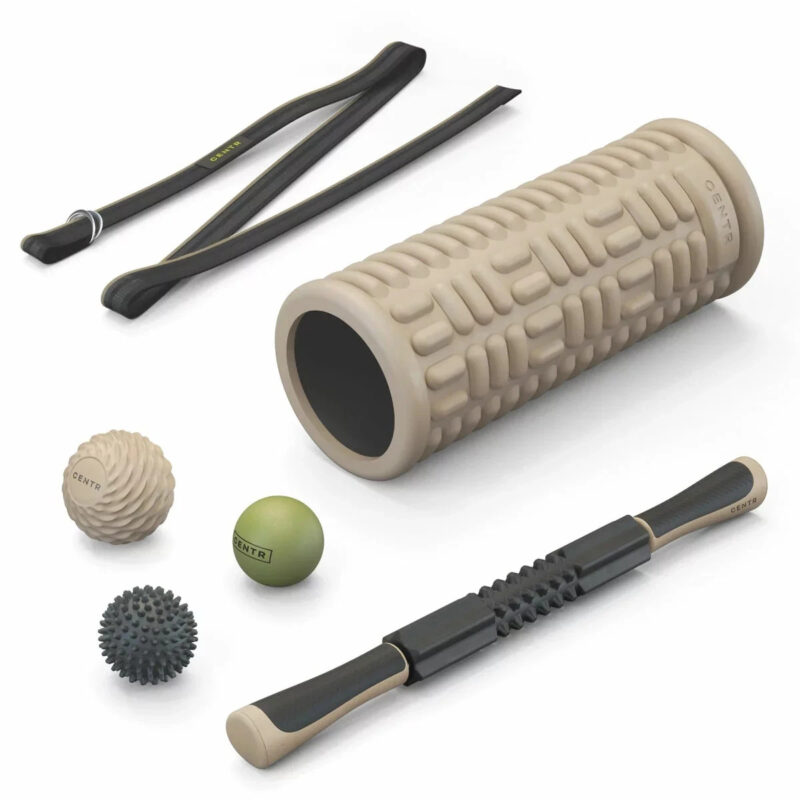 Recovery Kit Massage Roller Mobility Stretch Fitness Training Home Gym Pro