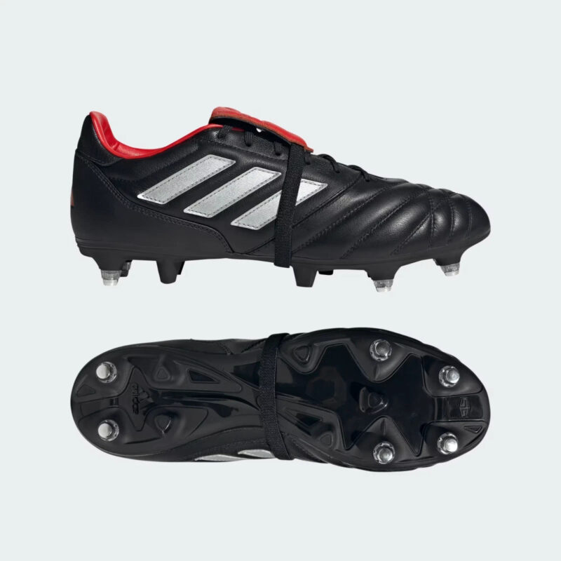 adidas Mens Black & Red Copa Gloro Football Boots SG - UK 8