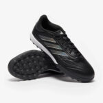 adidas Copa Pure 2 League Black Grey Football Astro Real Leather Trainers UK 8