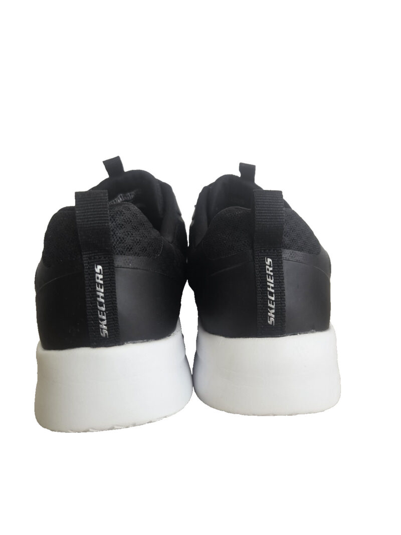 Skechers Memory Foam Womens Trainers Black White UK 5.5 149691