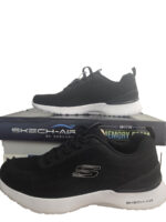 Skechers Men's Dynamite Trainer Skech-Air Memory Foam Black UK 8